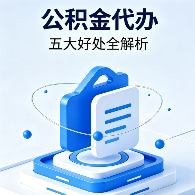 本溪公积金代办到底值不值？这5大好处让你少走弯路